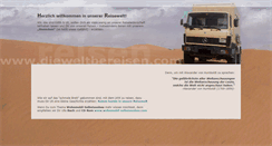 Desktop Screenshot of dieweltbereisen.com